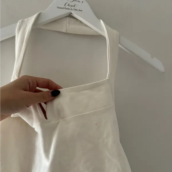 REFORMATION Arwen Ivory Knit Tank M - Image 4