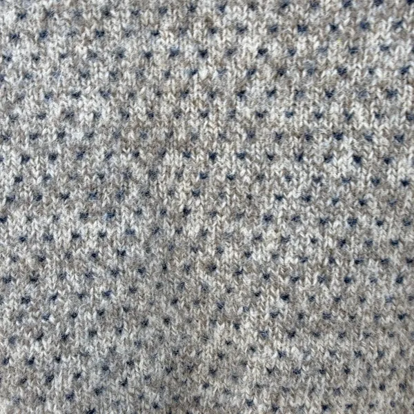 Vintage 80s LL Bean Wool Nordic Knit Snowflake Button Cardigan Sweater Medium - Image 6