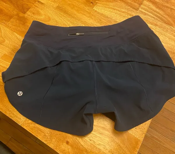 Navy Blue Lululemon shorts size 8 - Image 2