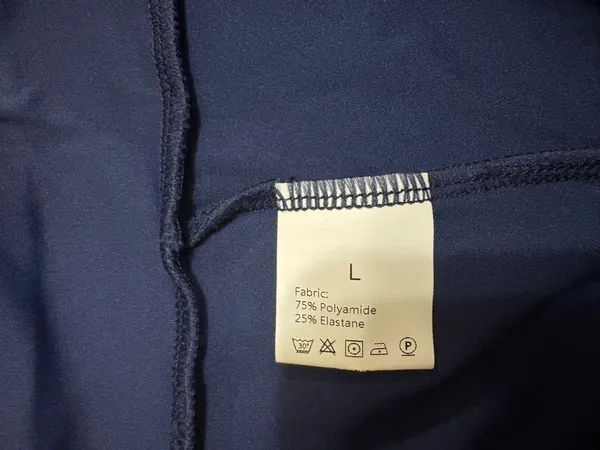 High-Rise Athletic Shorts for Women in Deep Blue - Image 5