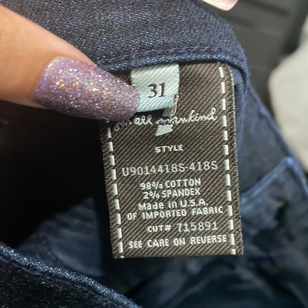 7 For All Mankind Denim Pencil Skirt Minimalist Capsule Wardrobe Y2K Utility - Image 6