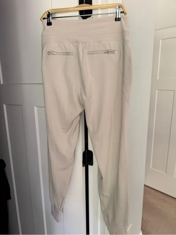 Athleta Venice High Rise tan tall joggers Abalone pants - Image 6