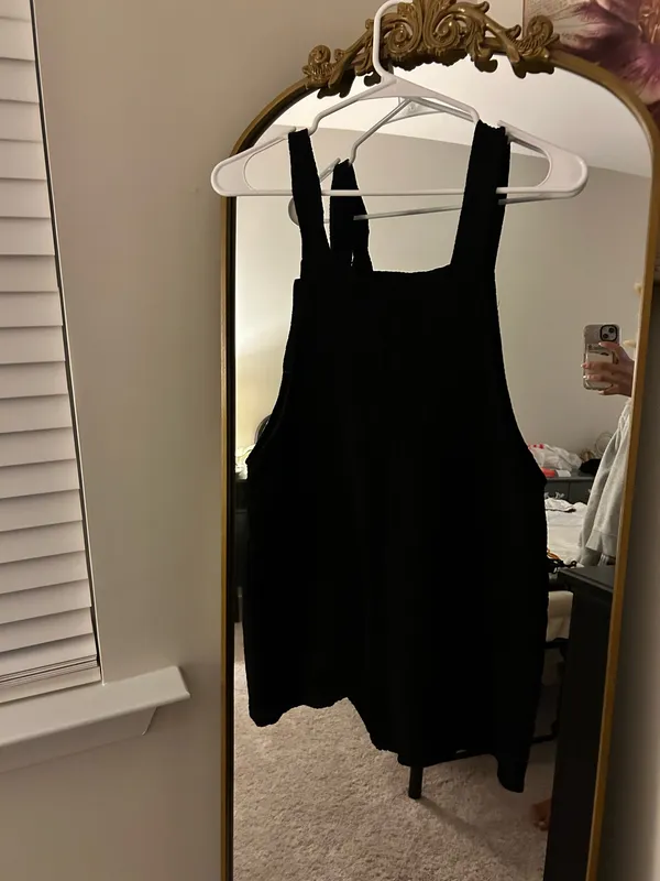 Shein Overalls Black - Image 3