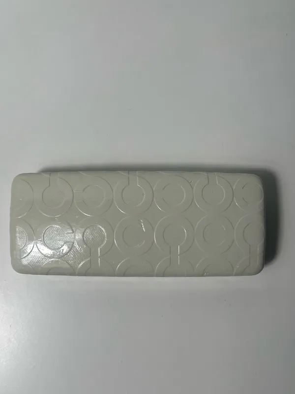 Coach Embossed Logo Large Hard Clamshell Sunglasses Eye Glasses Eyewear Case - Image 3