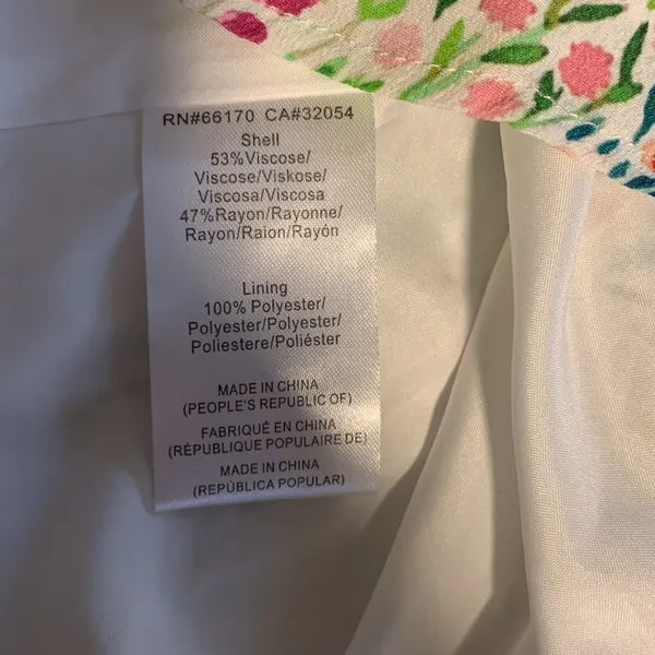 Anthropology/Hutch Printed Mini Dress-size XL - Image 7