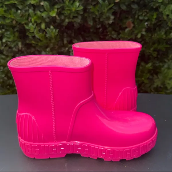 UGG Drizlita Taffy Pink Rain Boot Women’s Size 6 - Image 6