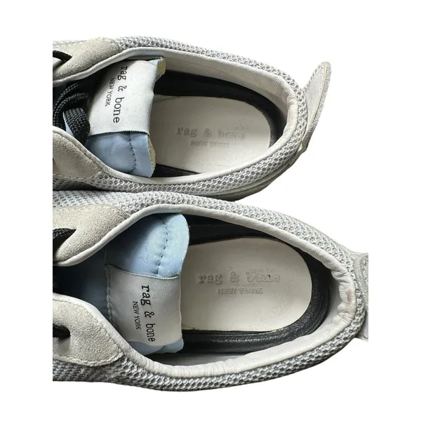 Rag&Bone Women’s 37.5 US‎ 6.5 Grey Retro Runner Suede Trainers Sneakers #S63-6 - Image 9