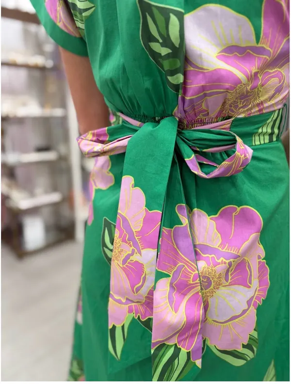 Floral Dress THML Midi - Image 2