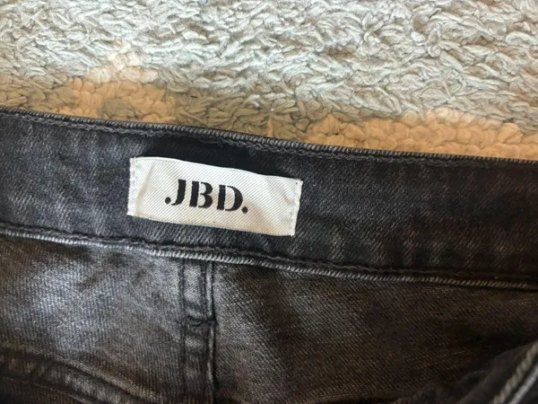 JBD Ripped Black Jeans - Image 4