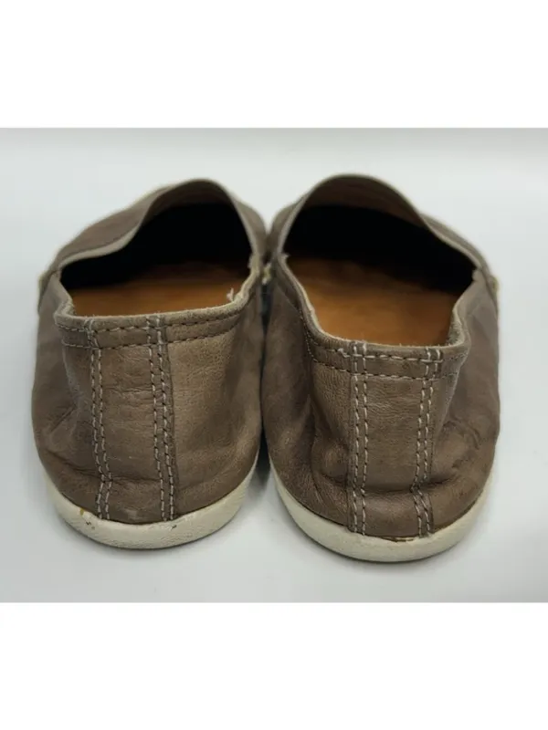 Frye Melanie Women's Slip On Loafers Size 7.5 Brown Leather Casual Ballet Flat - Image 5