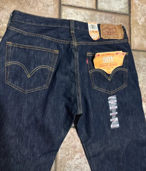 Vintage 501 Levi’s Jeans Button Fly - Image 2