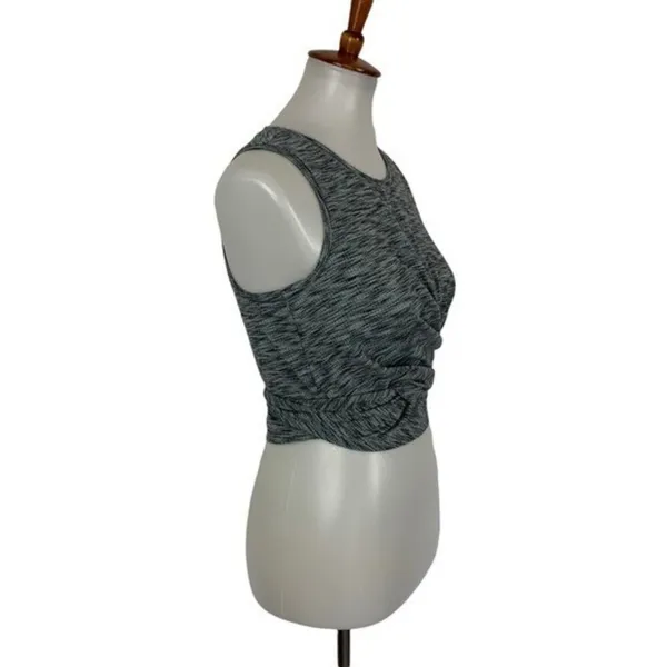 Zyia Active Tank Top XS‎ Gray Athletic Workout Racerback Yoga Shirt - Image 2
