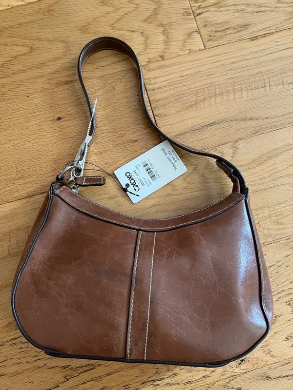 NWT - XOXO Chestnut Brown Shoulder Bag with Single Strap - Image 2