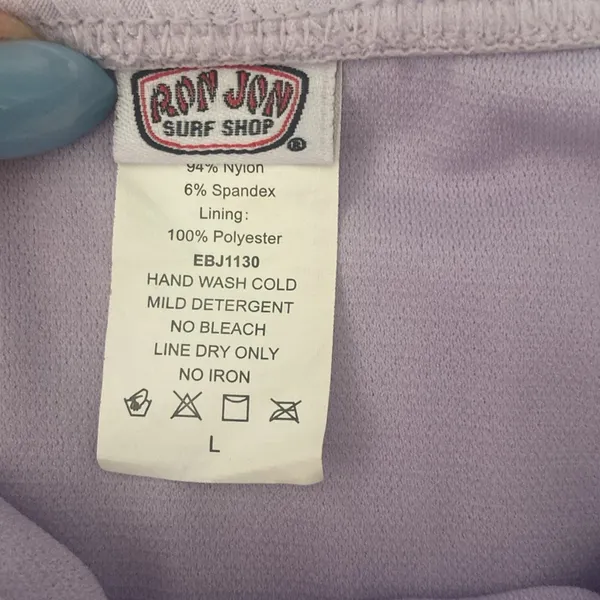 Ron Jon Lilac/Lavender Bikini, Large - Image 3