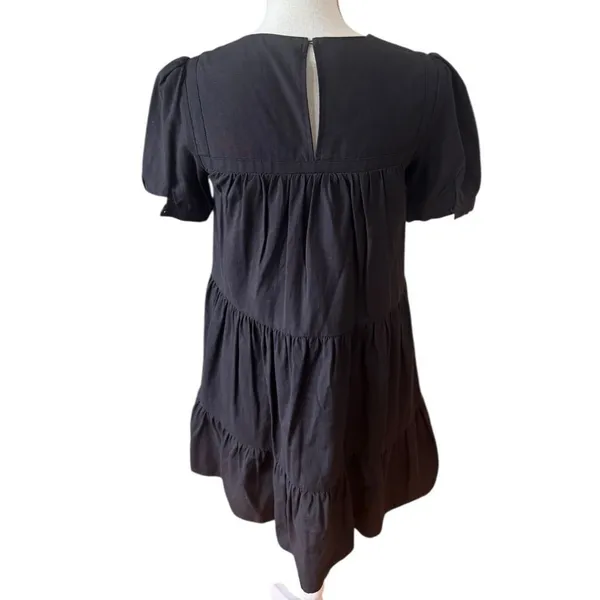 Tuckernuck Pomander Place Black Quinn Dress XS - Image 3
