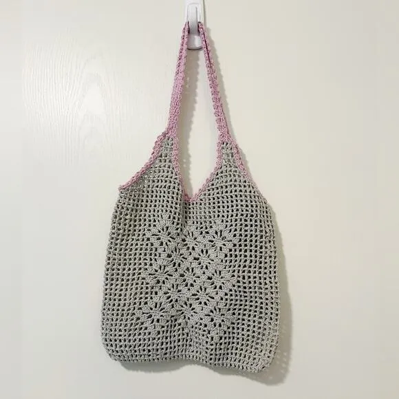Crochet Mini Bag‎ Boho Handmade - Image 2