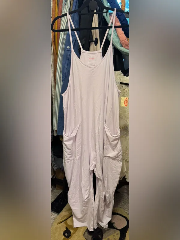 NWT Free People FP Movement Hot Shot Onesie - ROSE QUARTZ - Large - Image 7