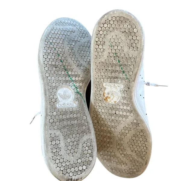 Adidas White Leather Sneakers - Image 5