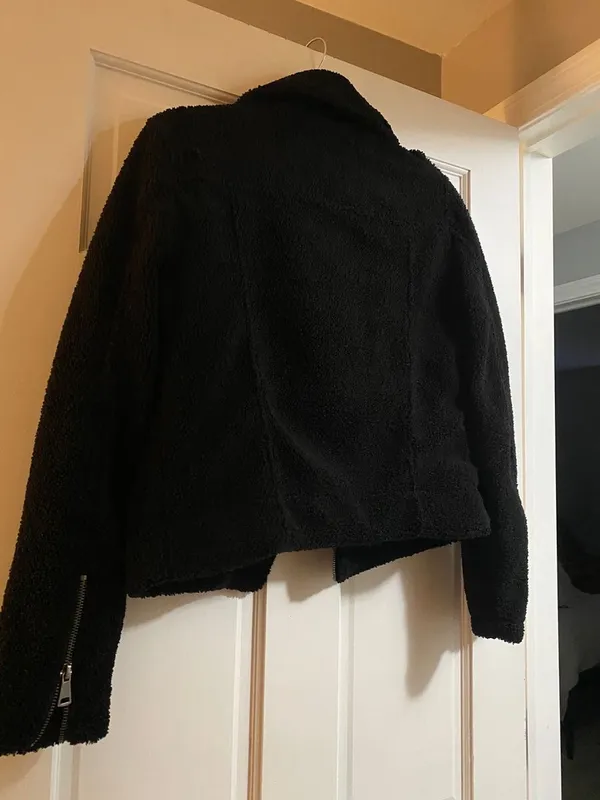 Vici Moto Style Sherpa Jacket - Image 3