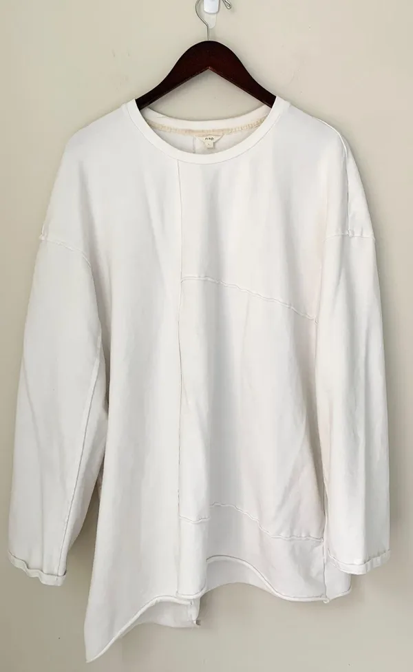 Nap Loungewear Oblique Oversized Sweatshirt - Image 7