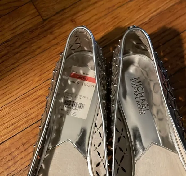 Michael Kors silver flats  - Image 2