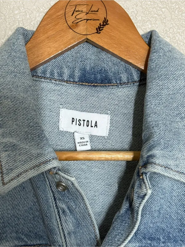 Pistola denim mini dress - Image 2