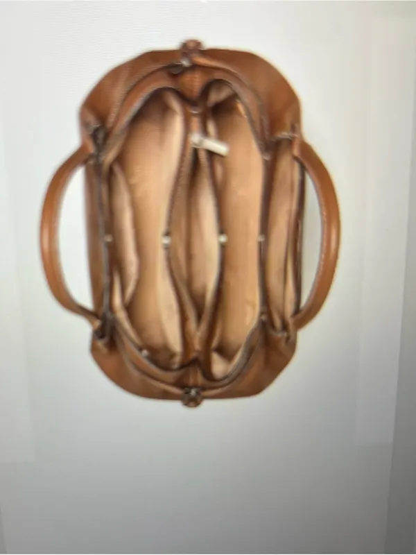 New kate spade New York Large Brown Dumpling Pebble Leather Satchel - Image 13