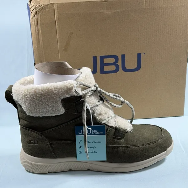 JBU Size-9.5M‎ Women's Freeze Round Boots Olive - Image 2
