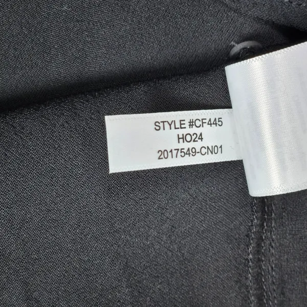 J. Crew Shirred-waist‎ top in viscose crepe Black 10 NWT - Image 5