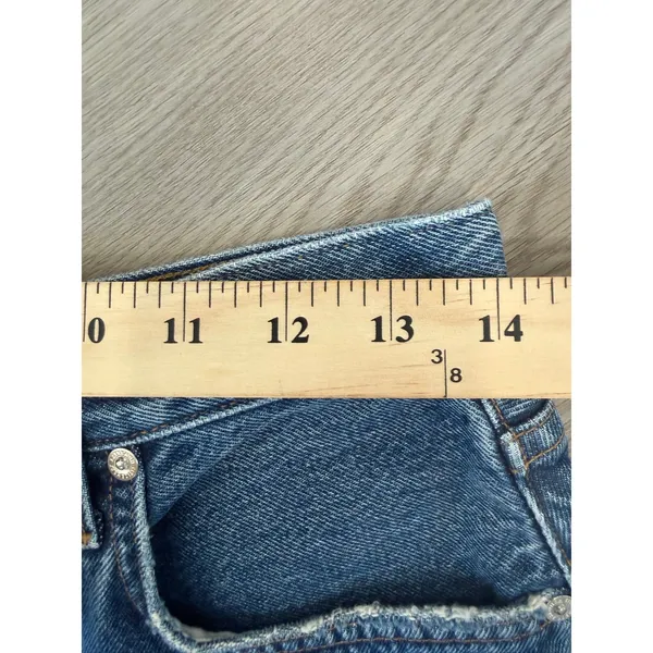 Citizens of Humanity Marlow Vintage Short Raw Hem 2.5" Botanica Cotton NWOT 27 - Image 5
