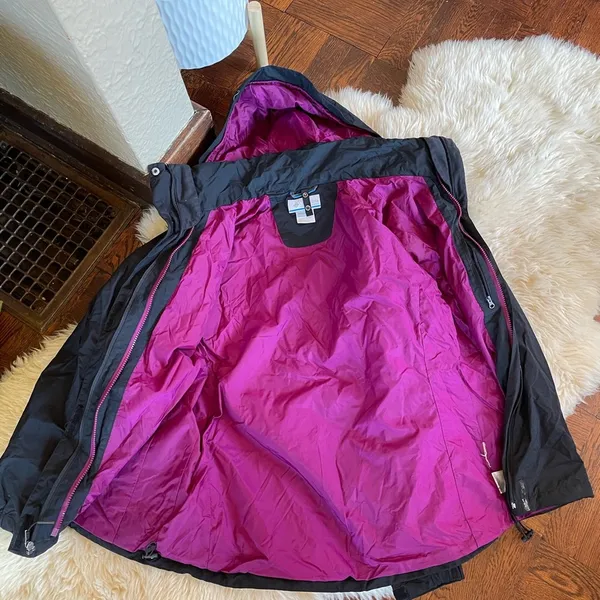 Columbia sportswear windbreaker waterproof jacket L - Image 4