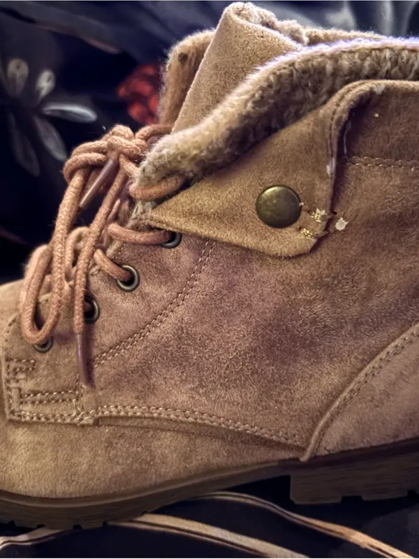 Rock & Candy by Zigi Suede Sherpa Lined Ankle Boots - Image 2