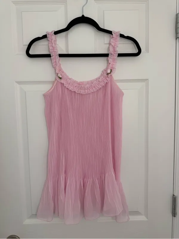 Y2K Sabrina Carpenter Victoria Secret Babydoll Slip Small Pink Rare Coquette 00s - Image 2