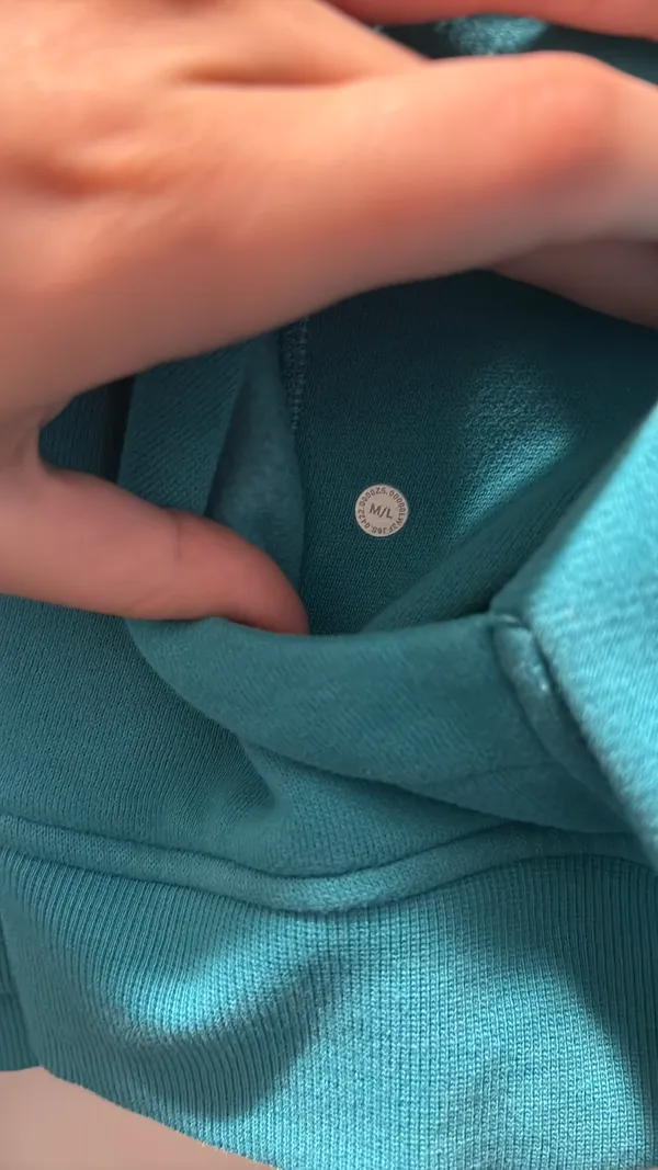 Lululemon Funnel Neck Scuba oceanic blue - Image 3