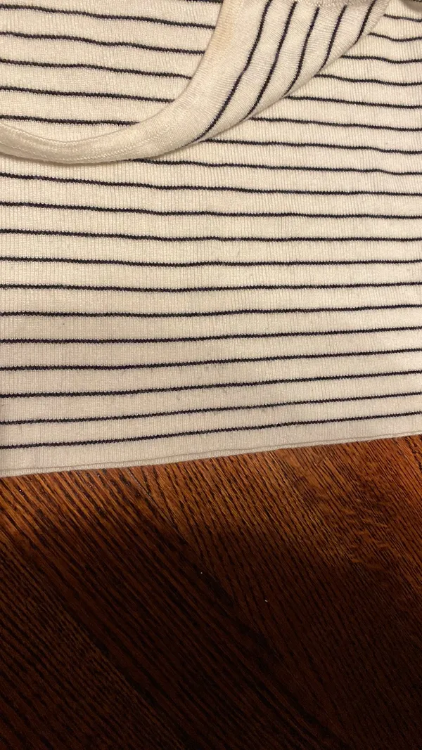 Brandy Melville striped black and white tank - Image 4