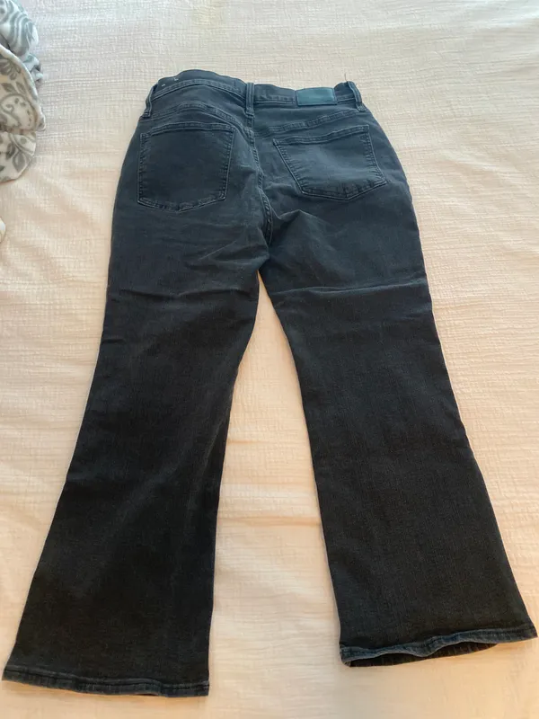 Madewell Black Cali Demi Boot Cut Jeans - Image 2