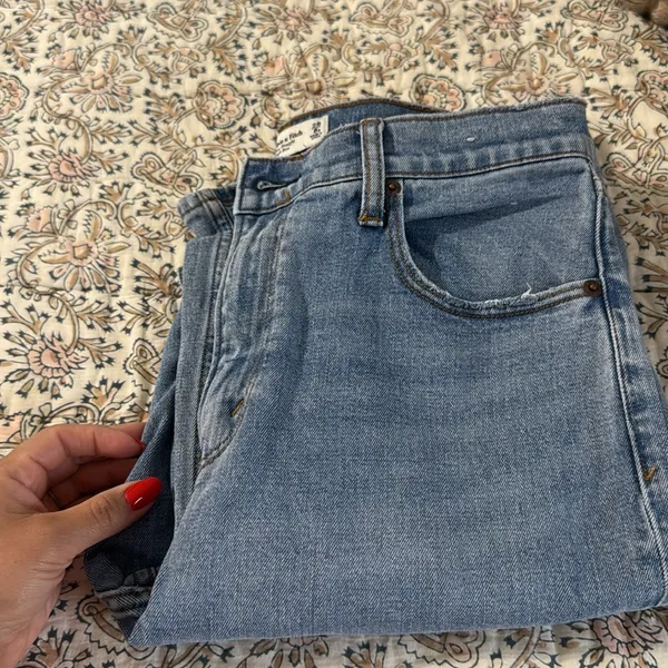 Abercrombie & Fitch Light Blue High Rise Jeans - Image 3