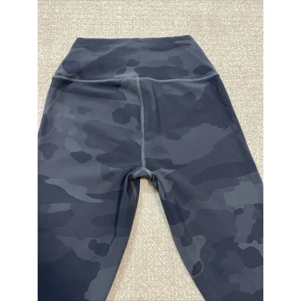 Alo Yoga High Waist Camo Vapor Leggings Black Camouflage Size S - Image 9