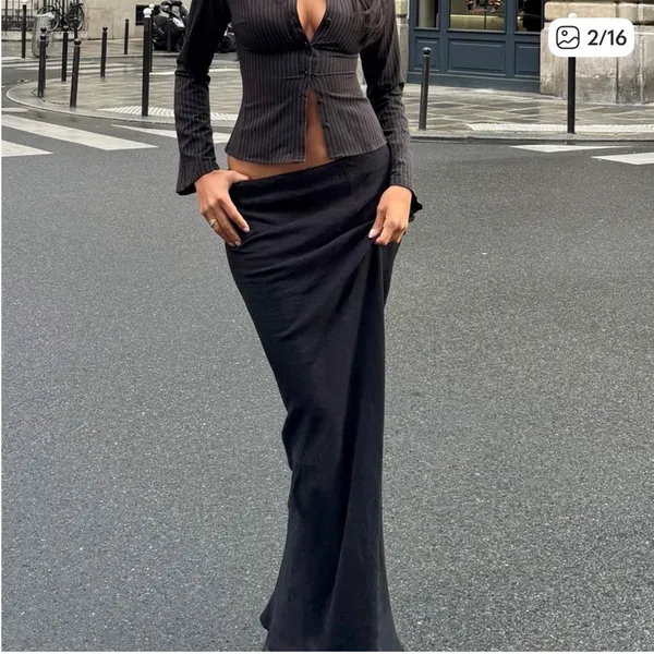 Princess Polly JODIE MAXI SKIRT black - Image 2