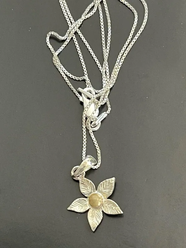 Vintage Italy 925 silver Necklace bought from UK - Image 2