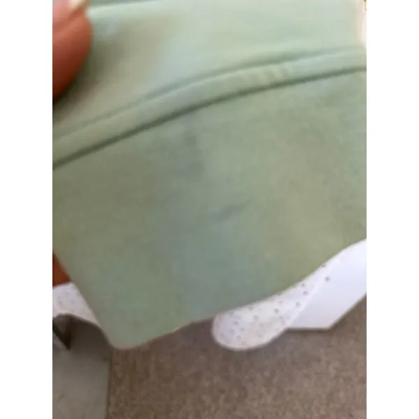 Lululemon Women's Mint Green City Sweat Pullover Side Pockets Hoodie Sweatshirt - Image 8