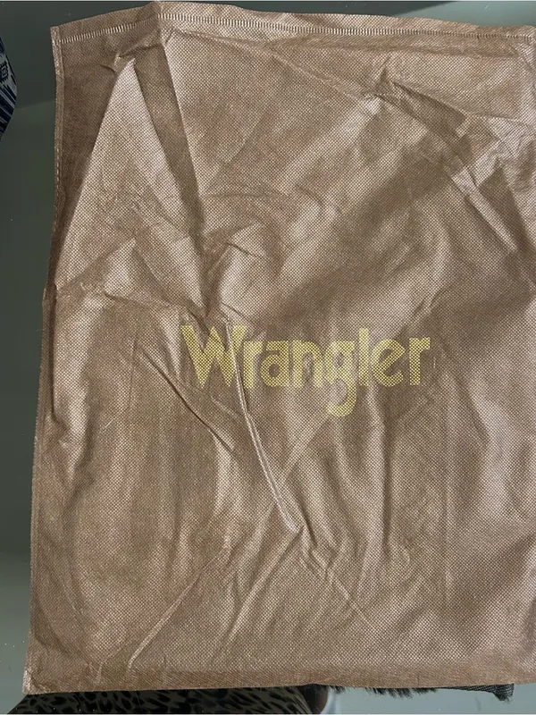 Wrangler Purple Aztec Canvas Tote with Detachable Aztec Strap - Image 5