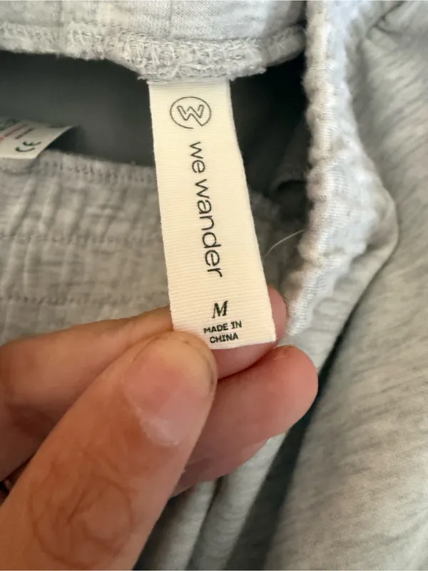We Wander Light Gray Lounge Sweatpants Size M - Image 5