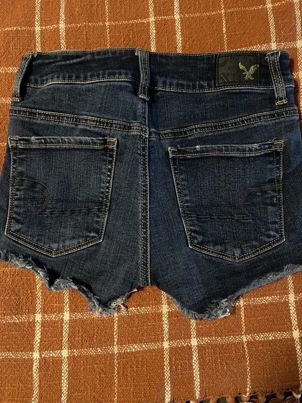 American Eagle Denim Shorts Shortie High-Rise - Image 3