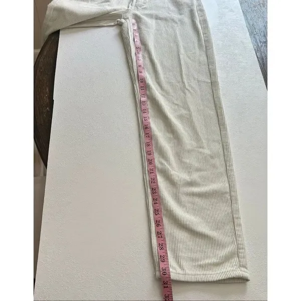 Empyre Tori Size 0 Off White Corduroy Skate Pants Baggy Y2K 90s - Image 7