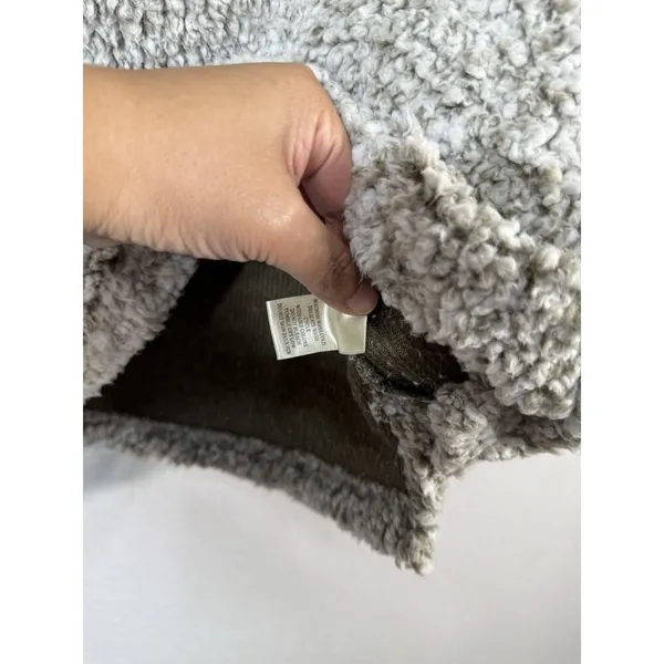 Dylan by True Grit Sherpa Fleece Deep Pile 1/4 Zip Pullover Sweater‎ Women’s XL - Image 12