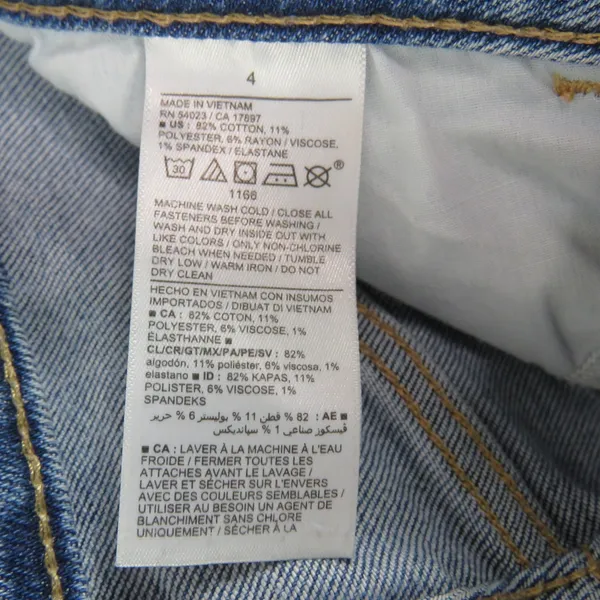 Old Navy Higher High Rise Flare Jeans Secret Smooth Pockets Size 4 Flared Jeans - Image 5