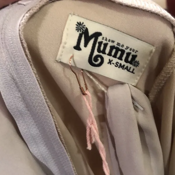 NWT Show Me Your Mumu Jenn Maxi Dress XS FLAWED - Image 4