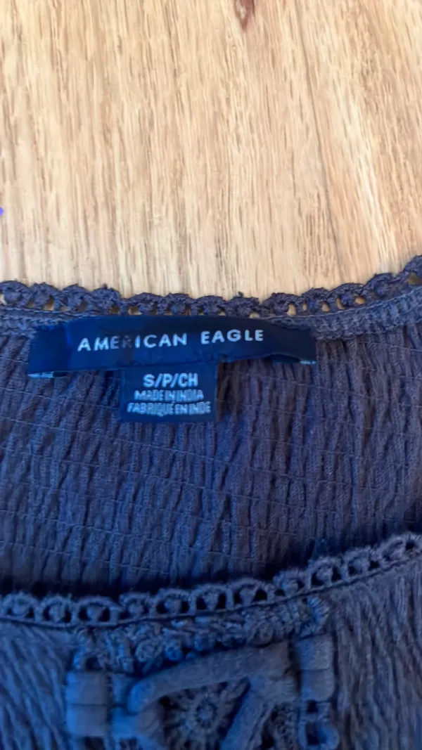 American Eagle Lace up Top - Image 2