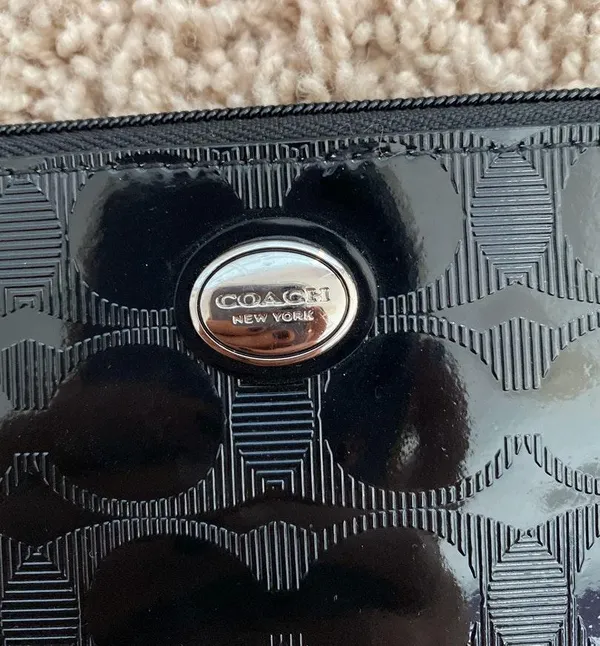 Coach Black  wristlet - Image 2
